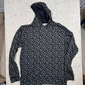 Fore‎ Fathers Mens Black Grill Print "Meat Sweats" Hoodie XL By Dads For Dads